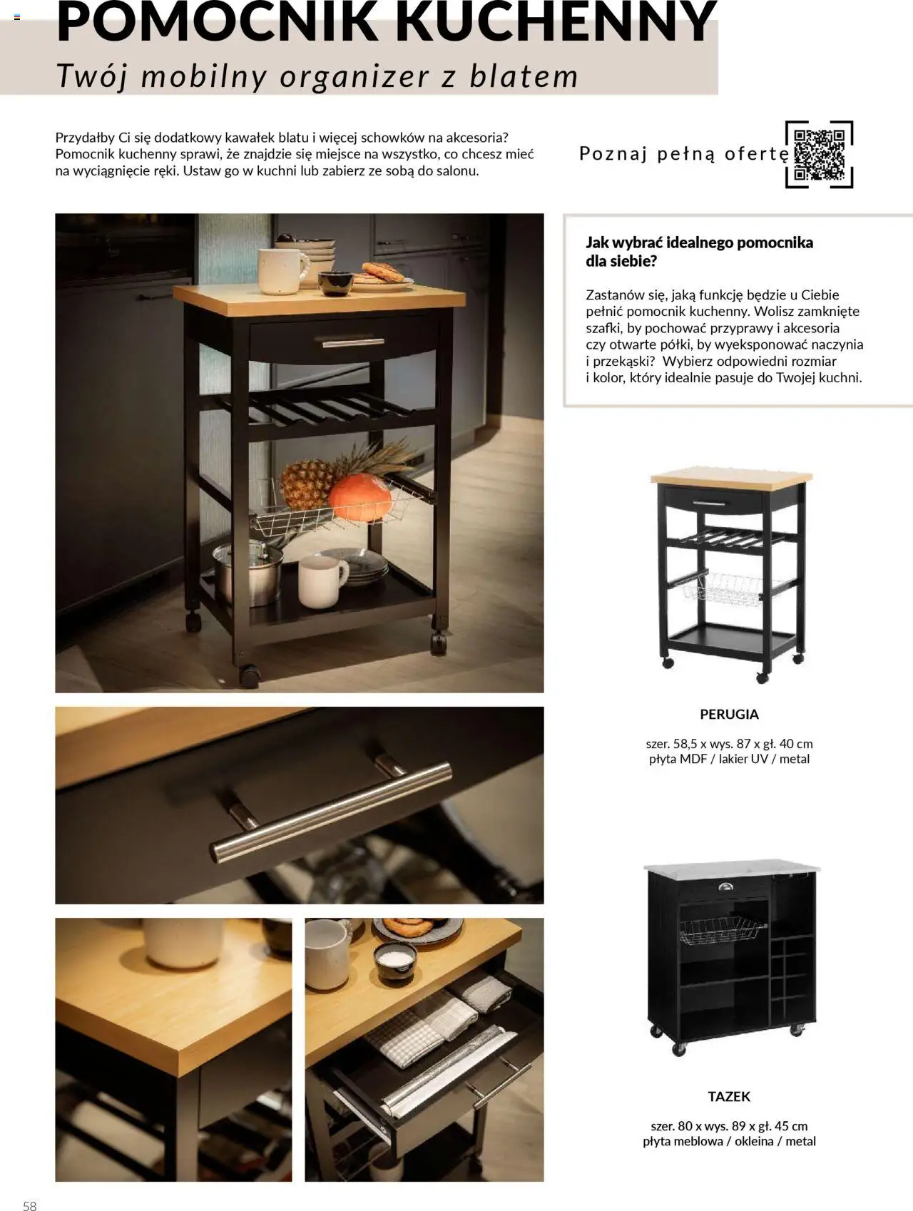 Salony Agata Gazetka - Kuchnie Qubik od 21.03.2025 | Strona: 58 | Produkty: Przyprawy