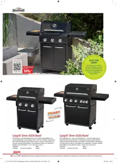 Bauhaus Freizeit im Garten ab 02.03.2026 gültig | Seite: 132 | Produkte: Grill, Hakenleiste