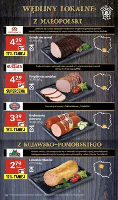 Pogląd oferty "Delikatesy Centrum Gazetka" - ważna od 16.10.2025 | Strona: 25 | Produkty: Schab, Wędliny