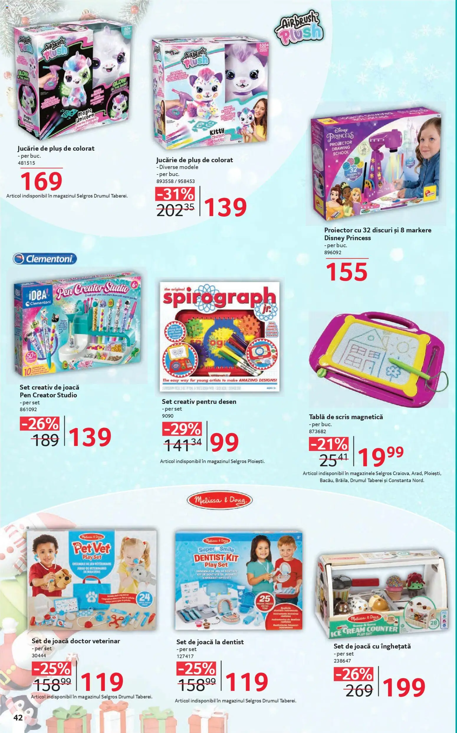 Noul catalog Selgros – valabil de la 06.12.2025 | Pagină: 42 | Produse: Tablă, Înghețată