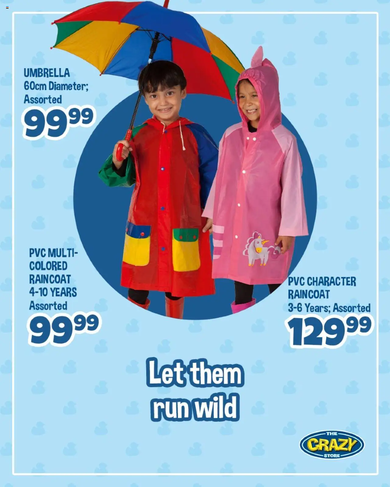 Crazy Store The Cosiest Winter Finds │ valid from 20.05.2025 | Page: 7 | Products: Umbrella, Raincoat