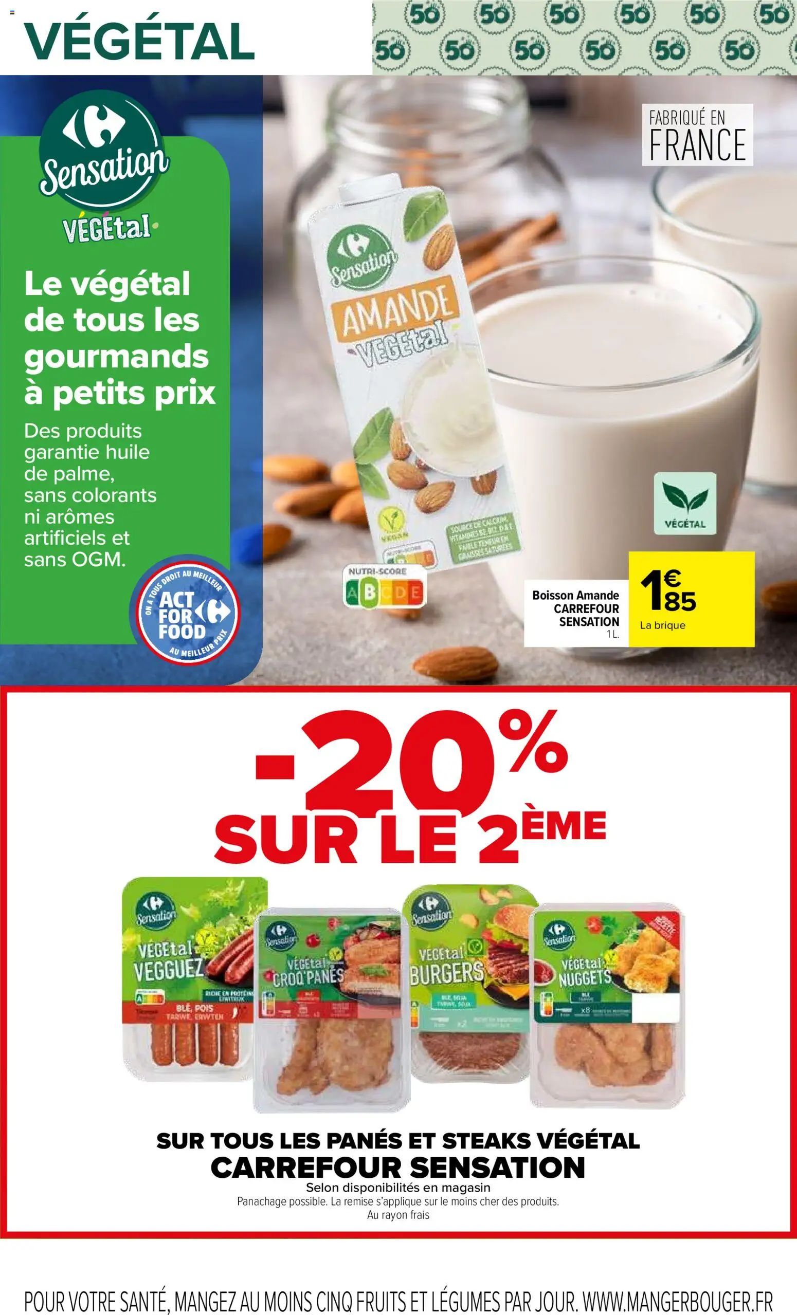 {H1} | Page: 19 | Produits: Amande, Pois, Huile