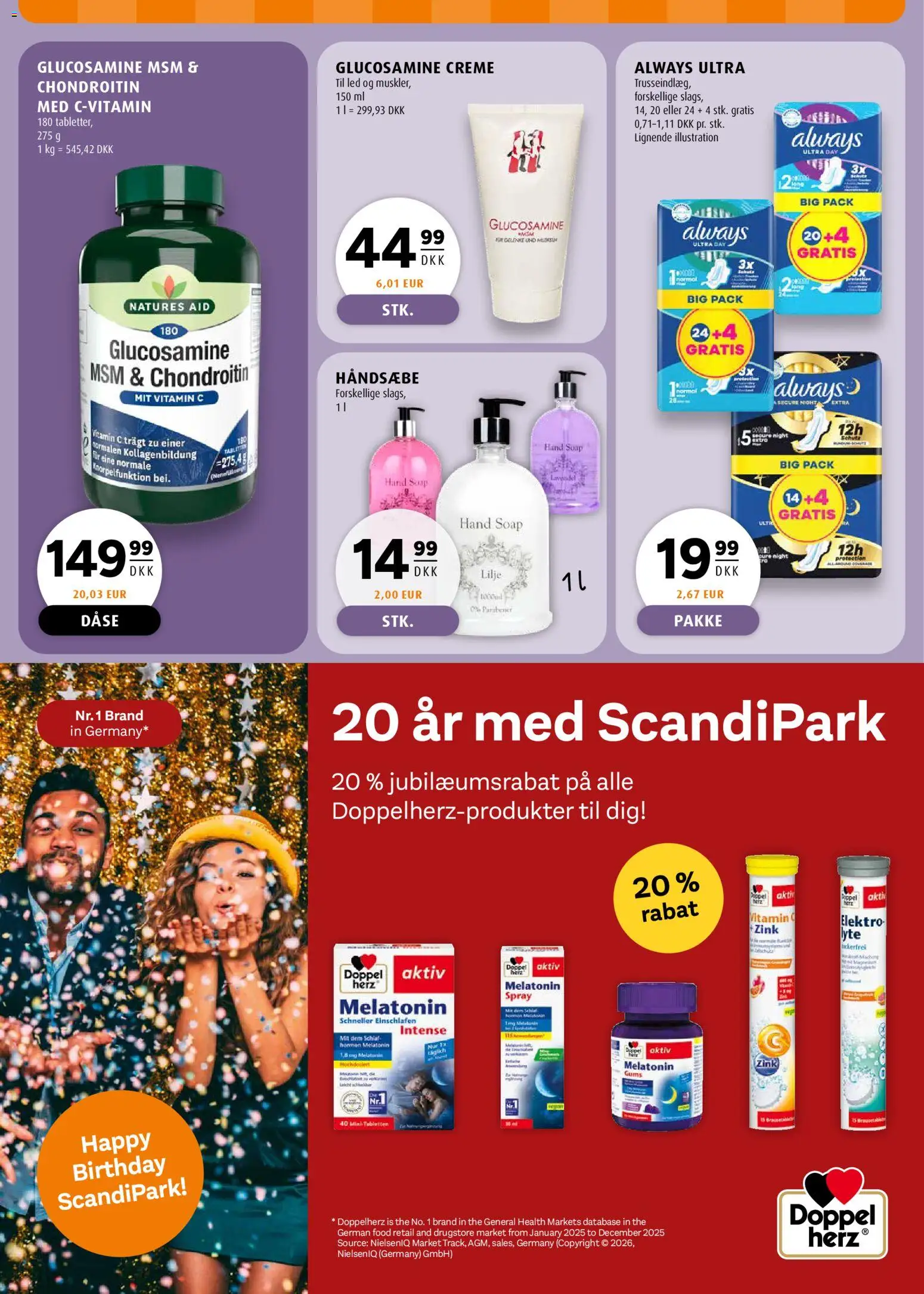 Scandinavian Park tilbudsavis – gyldig fra 26.03.2026 | Side: 42 | Produkter: Creme, Is