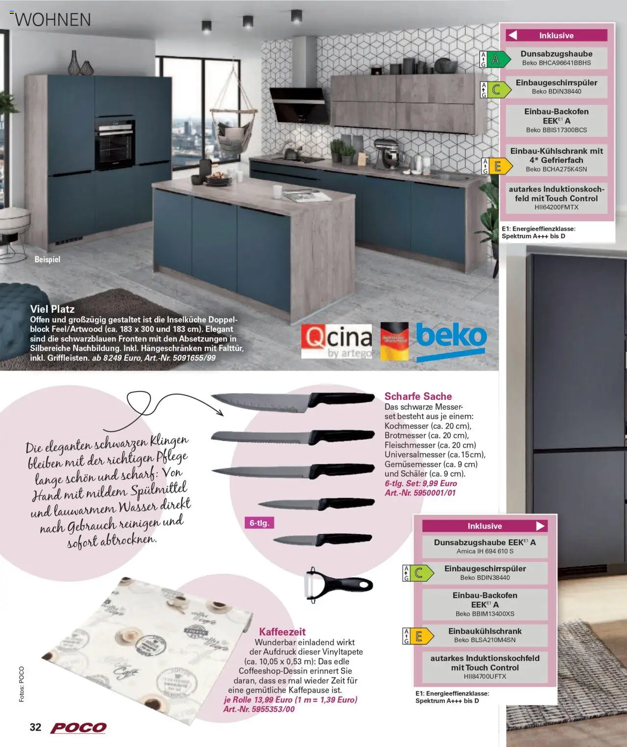 Poco Wohnwelt Herbst 2025 – gültig ab 01.09.2025 | Seite: 32 | Produkte: Wasser