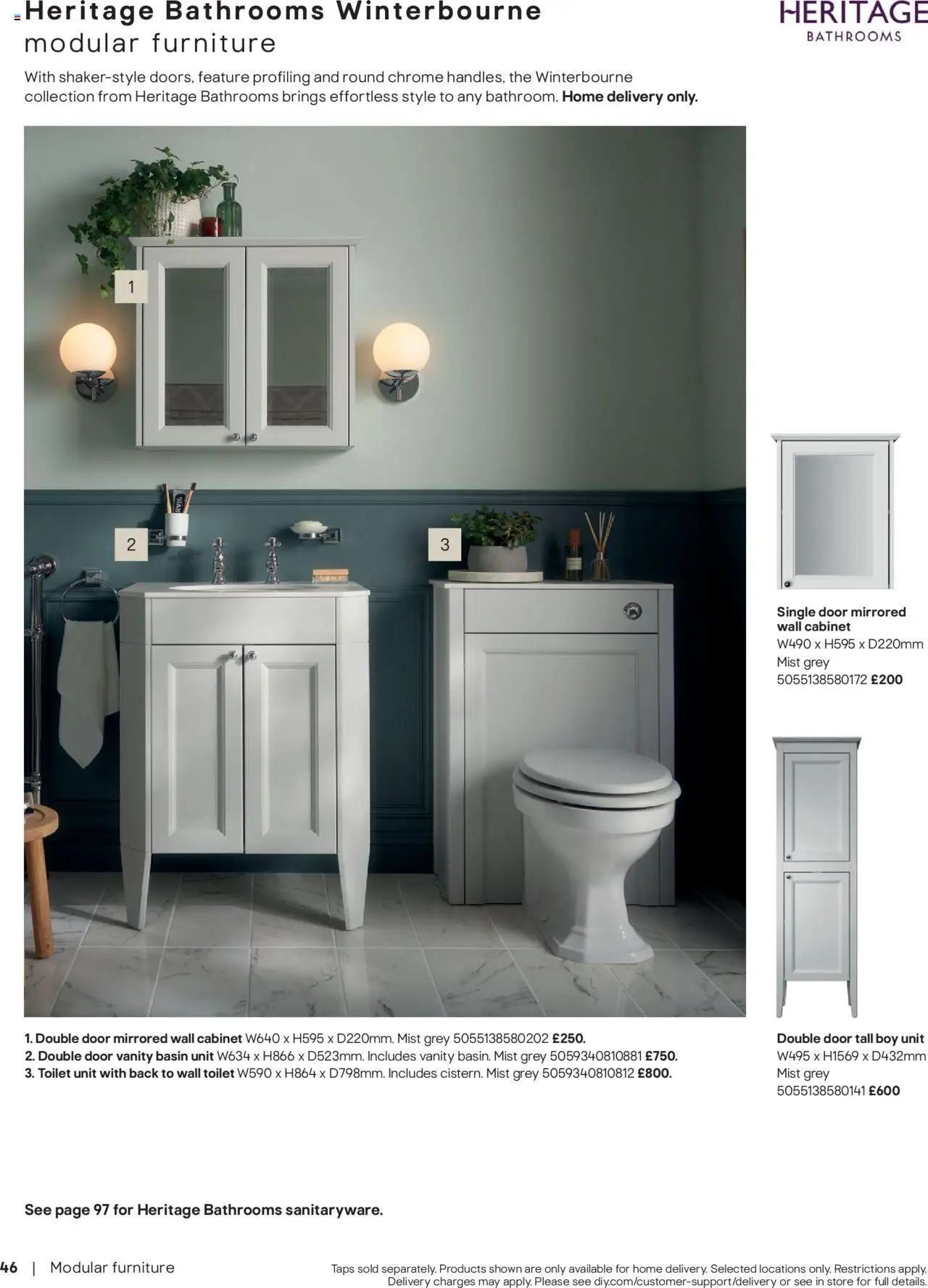  | Page: 46 | Products: Toilet, Door, Cabinet, Wall cabinet
