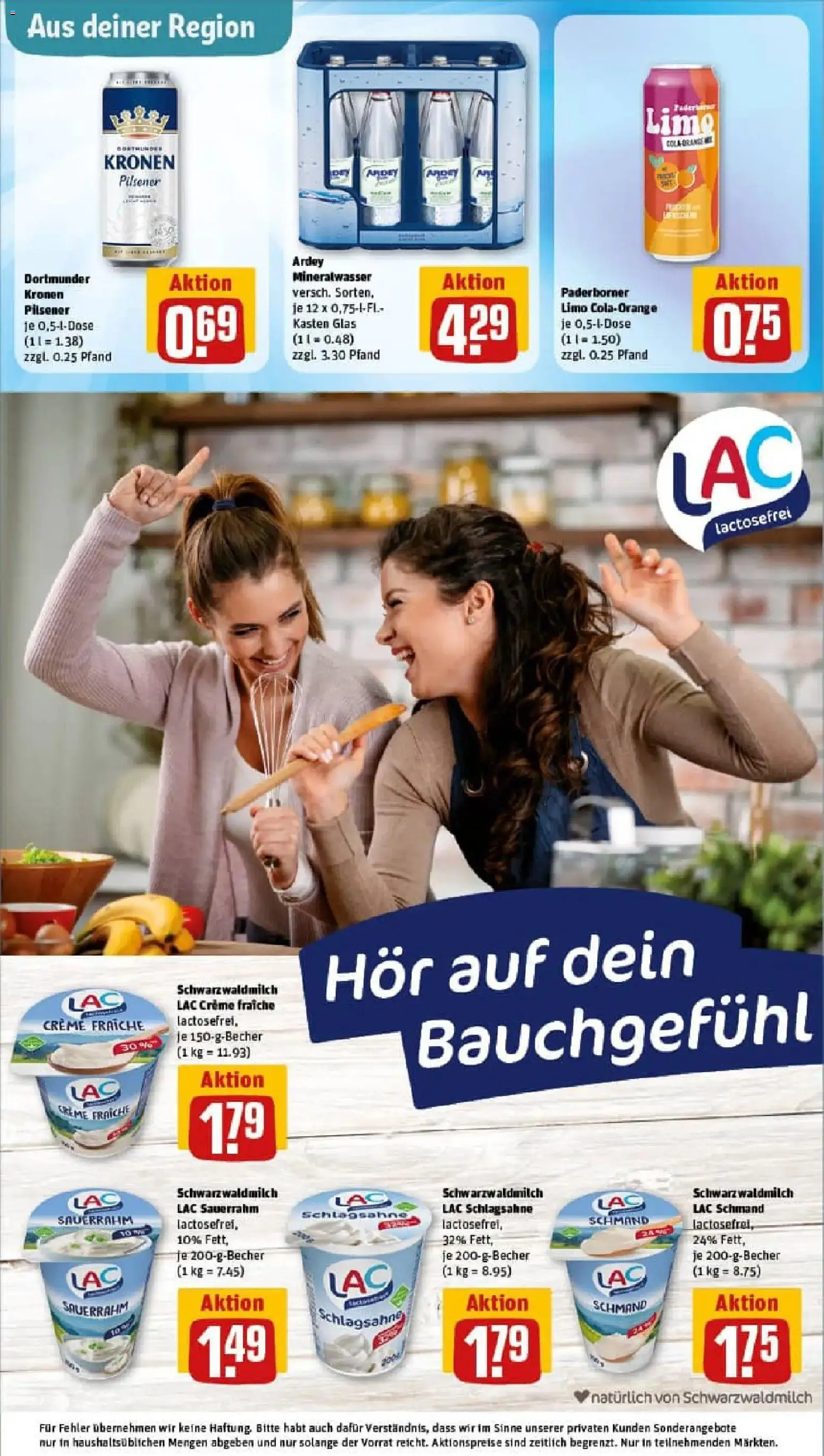 Rewe prospekt Dortmund	 – gültig ab 17.11.2025 | Seite: 28 | Produkte: Cola, Schlagsahne, Mineralwasser, Creme
