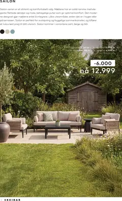 Forhåndsvisning av Skeidar hagemagasin kundeavis gyldig fra 10.04.2026 | Side: 8 | Produkter: Hagestol