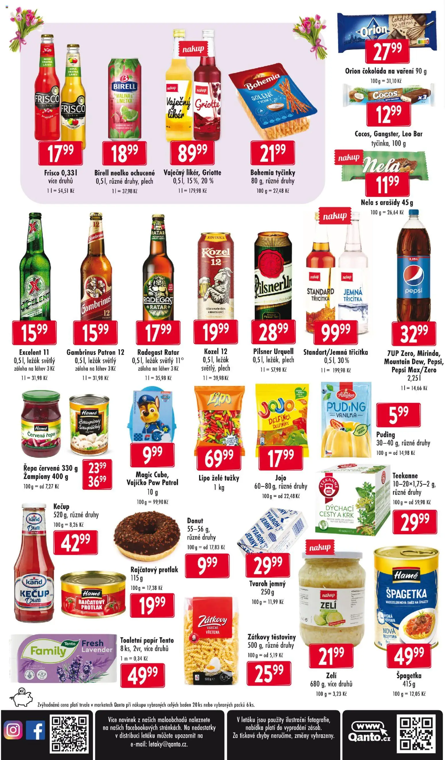 Astur & Qanto leták od 05.03.2026 | Strana: 4 | Produkty: Jojo, Teekanne, Puding, Plech