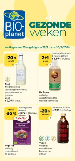 BioPlanet folder - Voorbeeld van een folder van BioPlanet, geldig van 28.01.2026