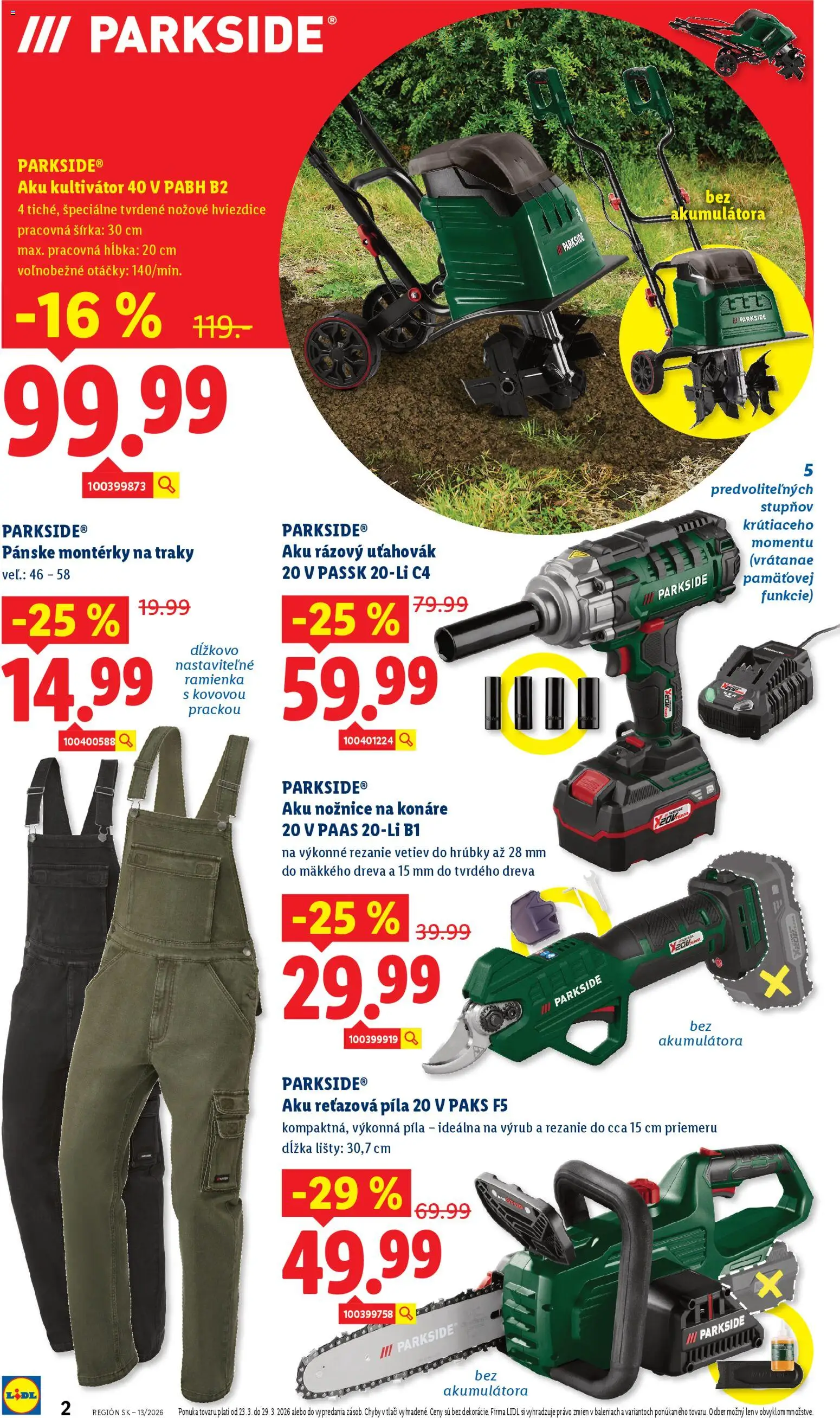 Nové Lidl akcie – leták je platný od 23.03.2026 | Strana: 2