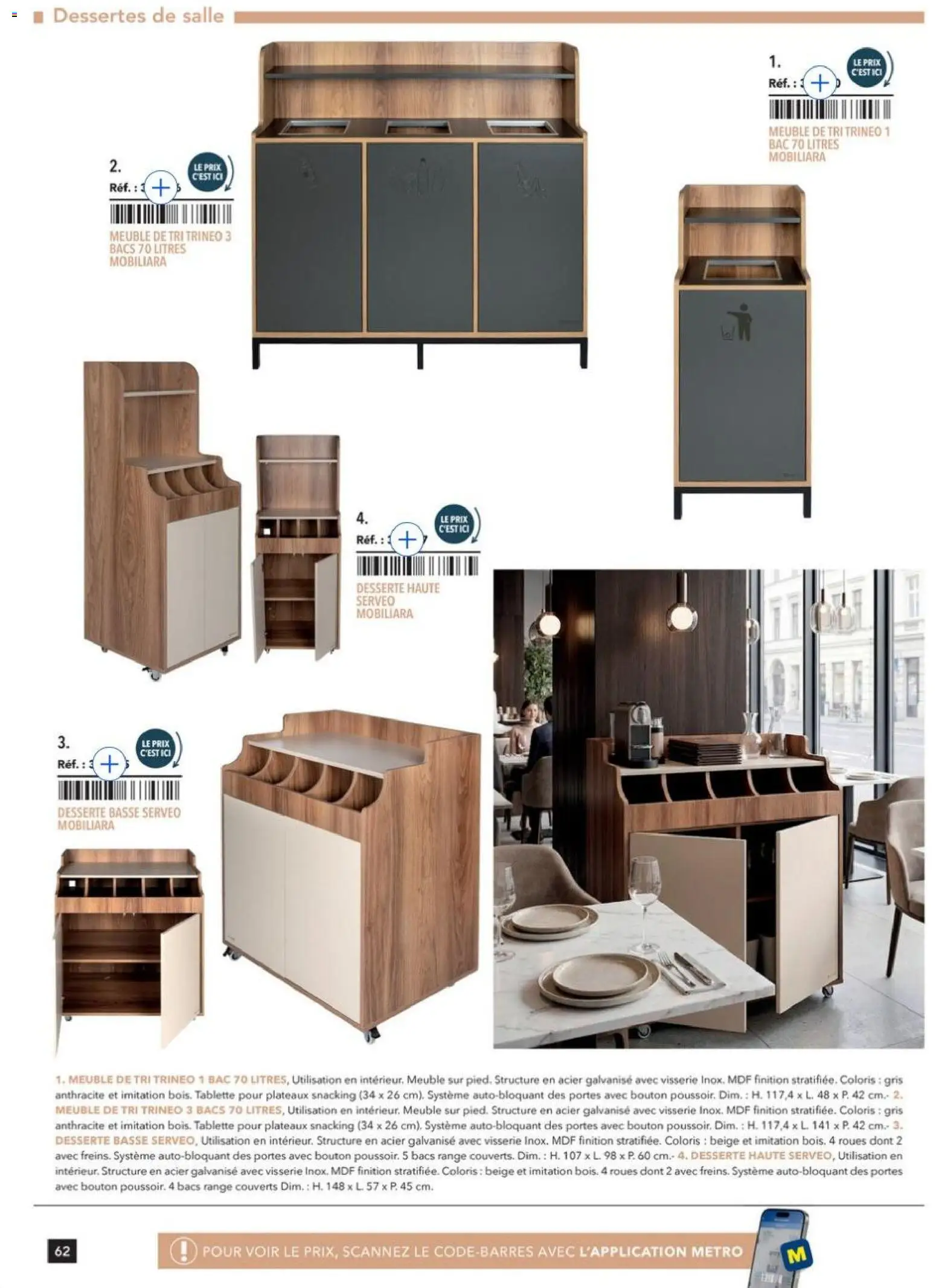 {H1} | Page: 62 | Produits: Meuble, Tablette, Portes