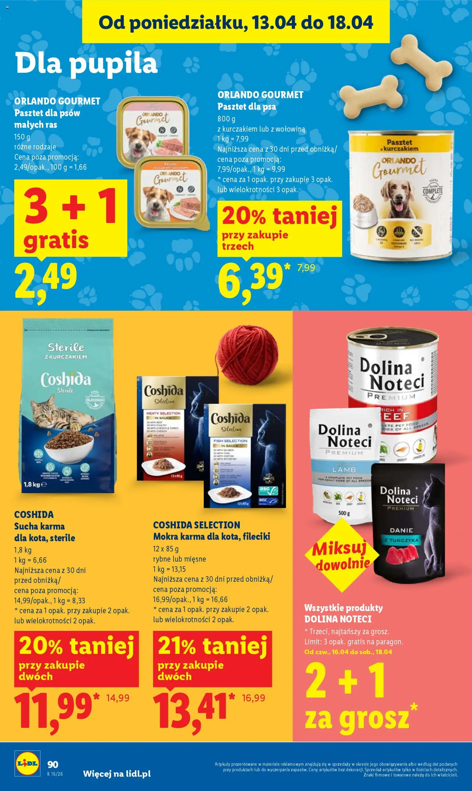 Lidl gazetka od 16.04.2026 | Strona: 90 | Produkty: Wołowina