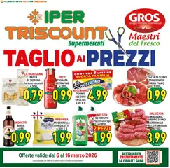 Anteprima del volantino Ipertriscount volantino Ariccia valido a partire dal 06.03.2026