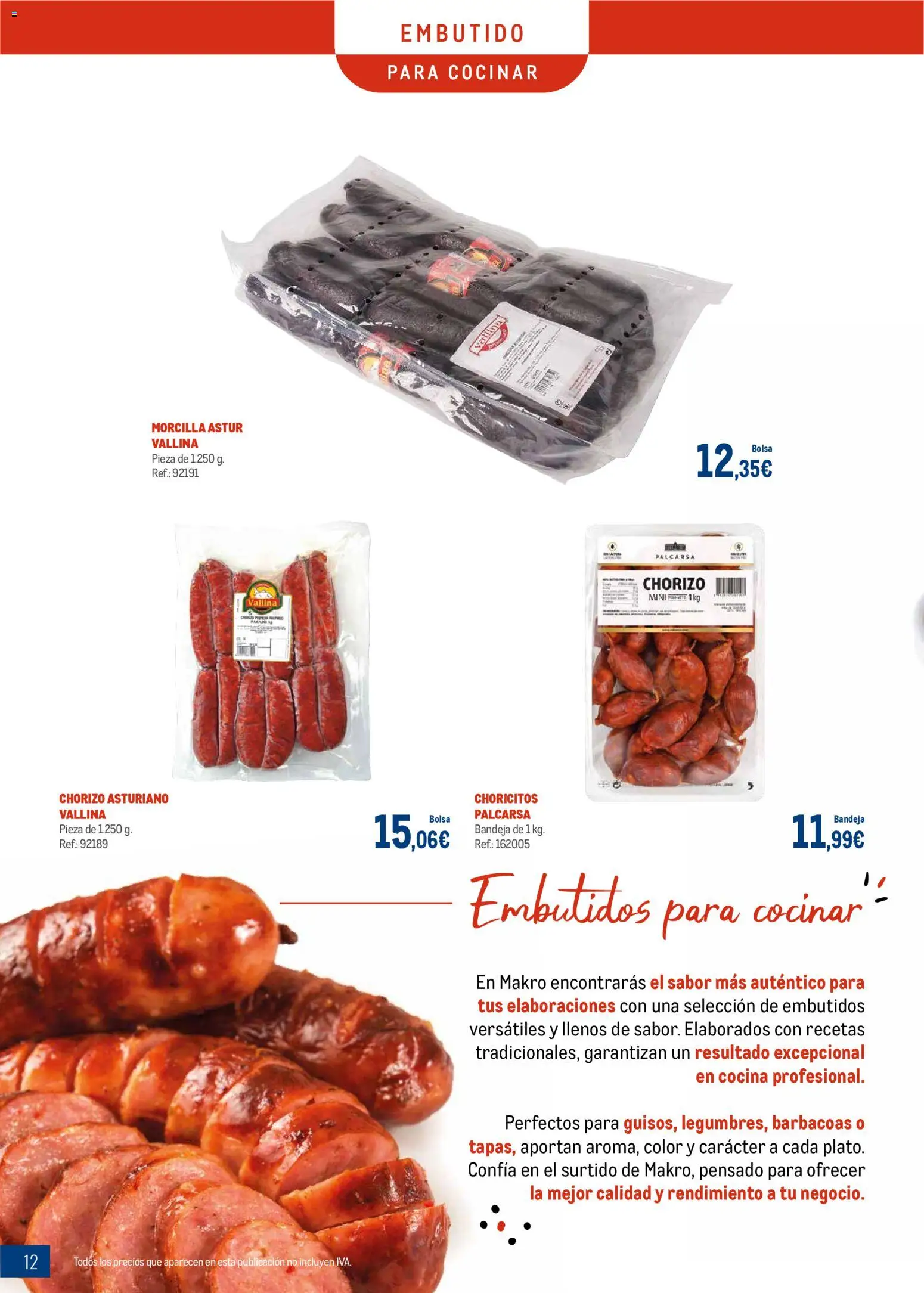 Makro - Charcuteria Santander │ válido desde el 01.12.2025 | Página: 12 | Productos: Νυχτικό, Bolsa, Cocina, Bandeja