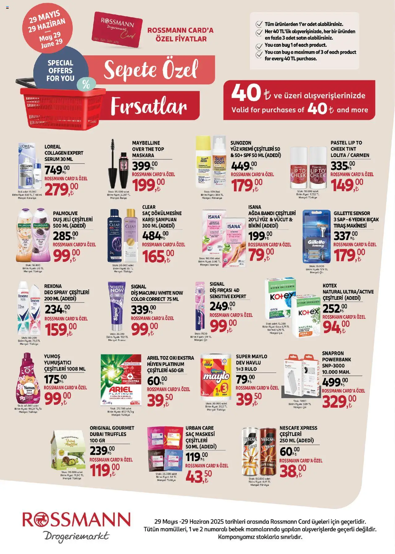 Rossmann İndirim - 29.05.2025 tarihinden itibaren geçerlidir | Sayfa: 6 | Ürünler: Duş, Diş fırçası, Cin, Tıraş makinesi