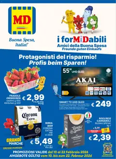 Anteprima del volantino MD Discount Merano catalogo valido a partire dal 10.02.2026