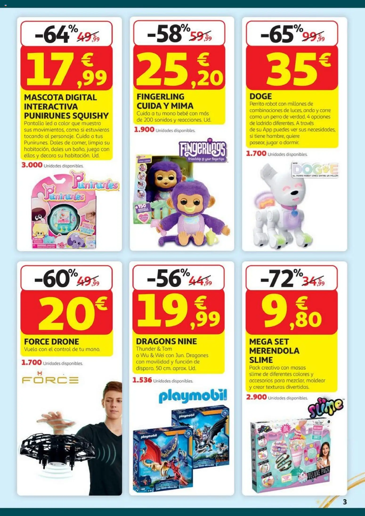 Alcampo - Joguines HP Cat │ válido desde el 23.10.2025 | Página: 3 | Productos: Drone, Juega, Robot