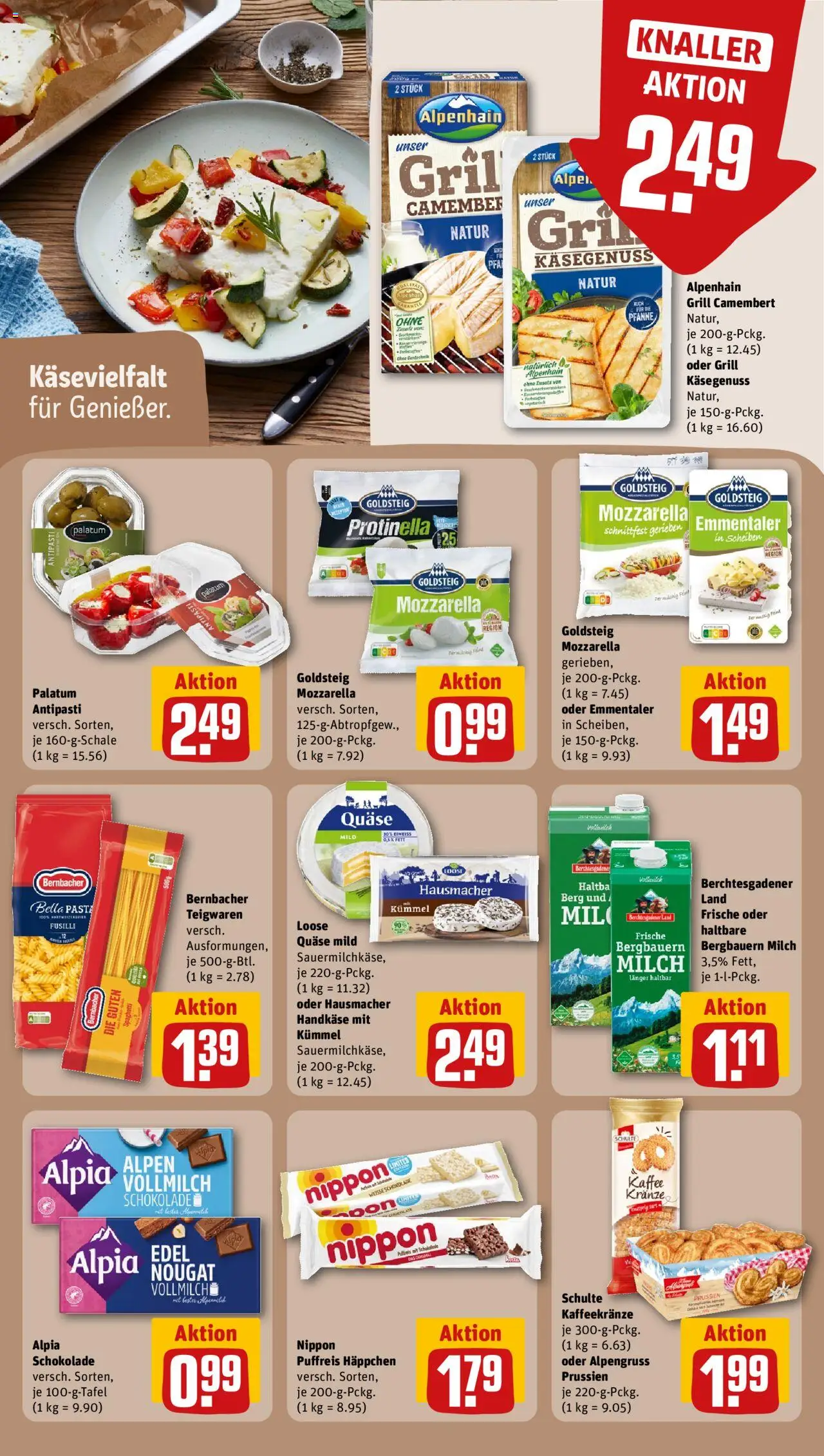  | Pagina: 16 | Producten: Grill, Mozzarella