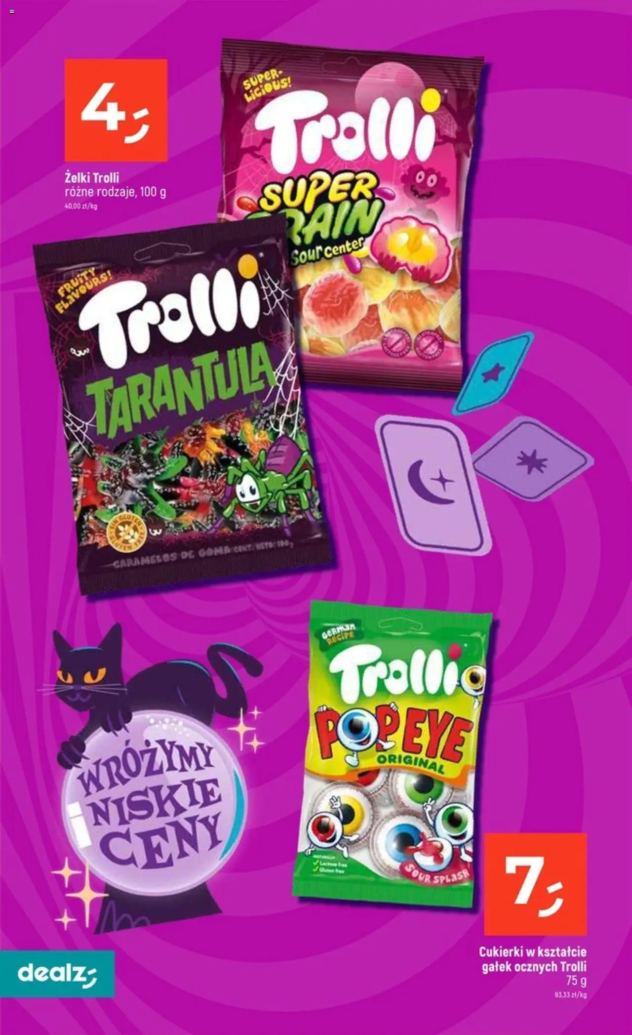 Dealz Gazetka - Upiornie niskie ceny od 11.09.2025 | Strona: 6 | Produkty: Żelki, Cukierki