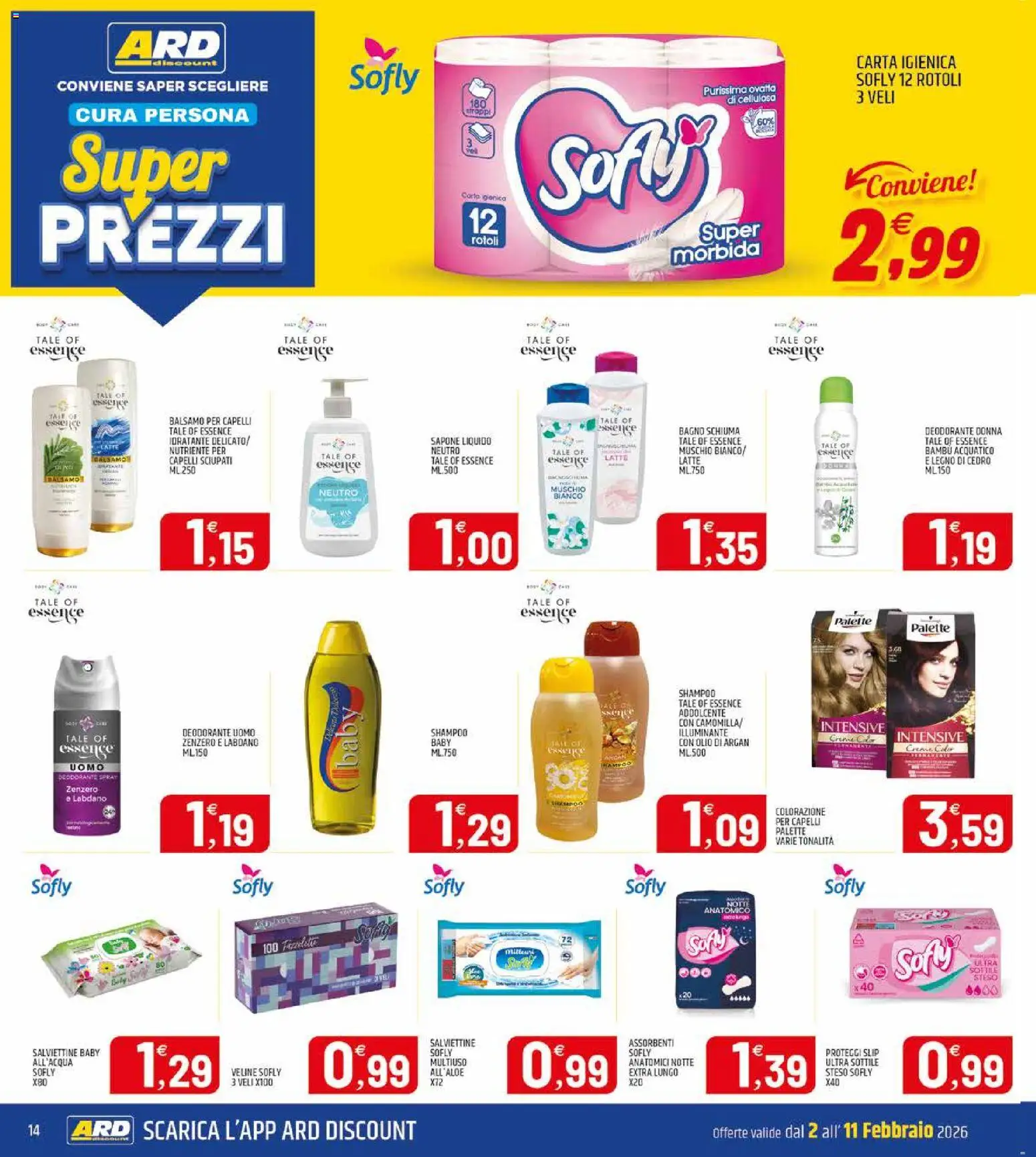 Volantino ARD Discount del 02.02.2026 | Pagina: 14