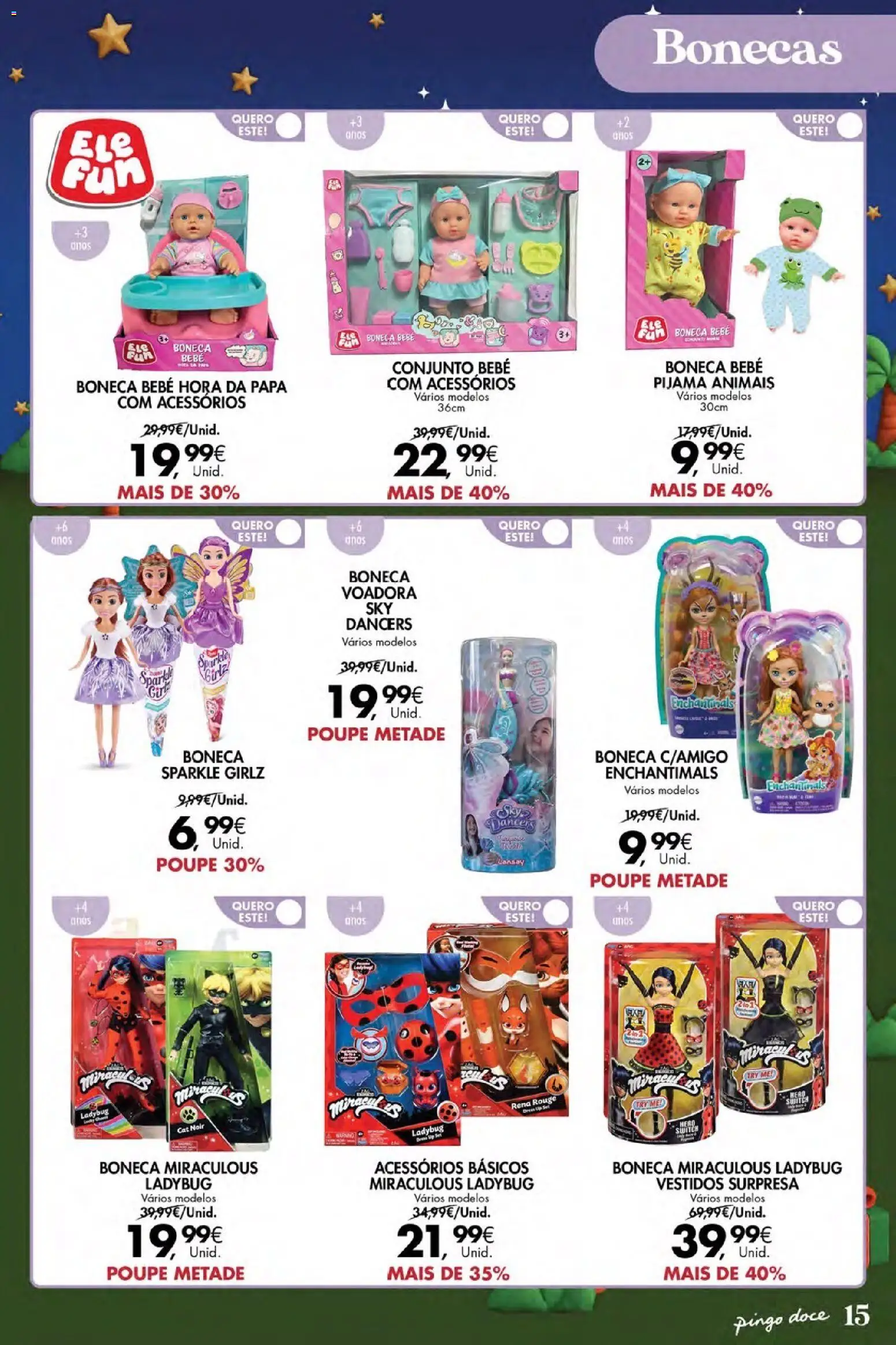 Pingo Doce - Brinquedos Natal Açores  │ válido de 04.12.2025 | Página: 15