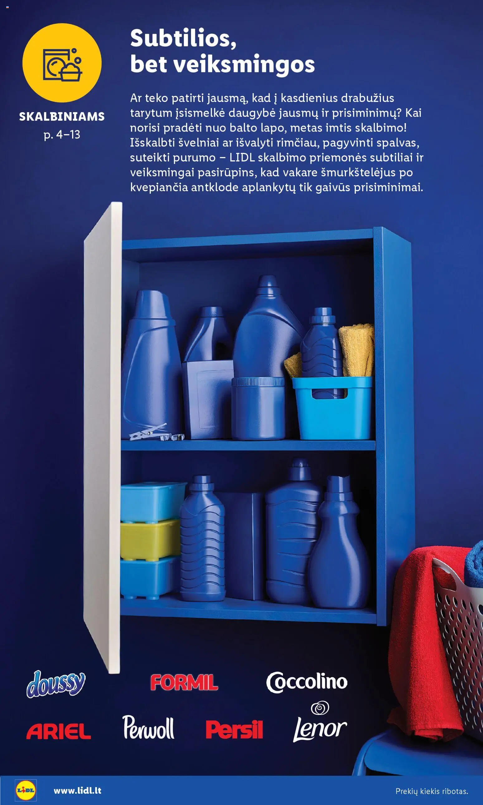 LIDL akcijos nuo 03.11.2025 | Puslapis: 4 | Prekių: Antklodė