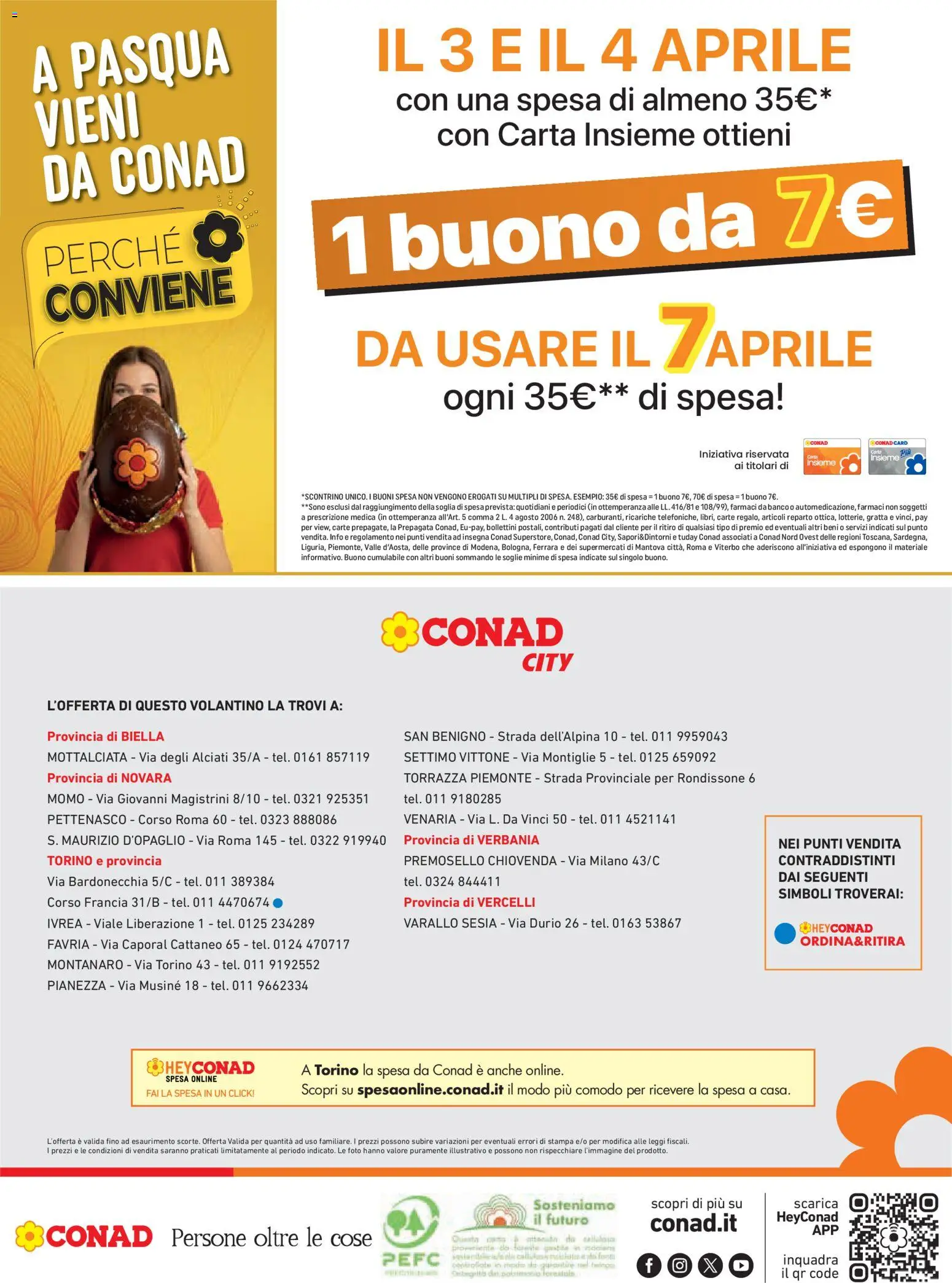Volantino Conad del 26.03.2026 | Pagina: 20 | Prodotti: Stampa