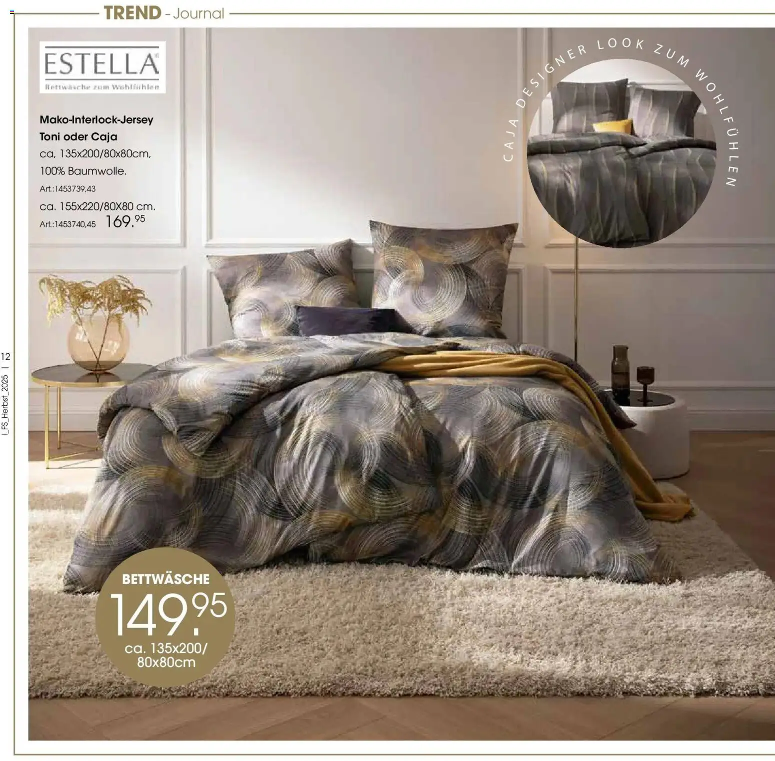 Zurbrüggen - Zurbrüggen: Raum für neue Lieblingsstücke – gültig ab 19.10.2025 | Seite: 12 | Produkte: Bettwäsche