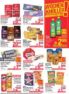 Maximarkt Flugblatt gültig ab 11.08.2025 | Seite: 11 | Produkte: Chips, Salz, Schokolade