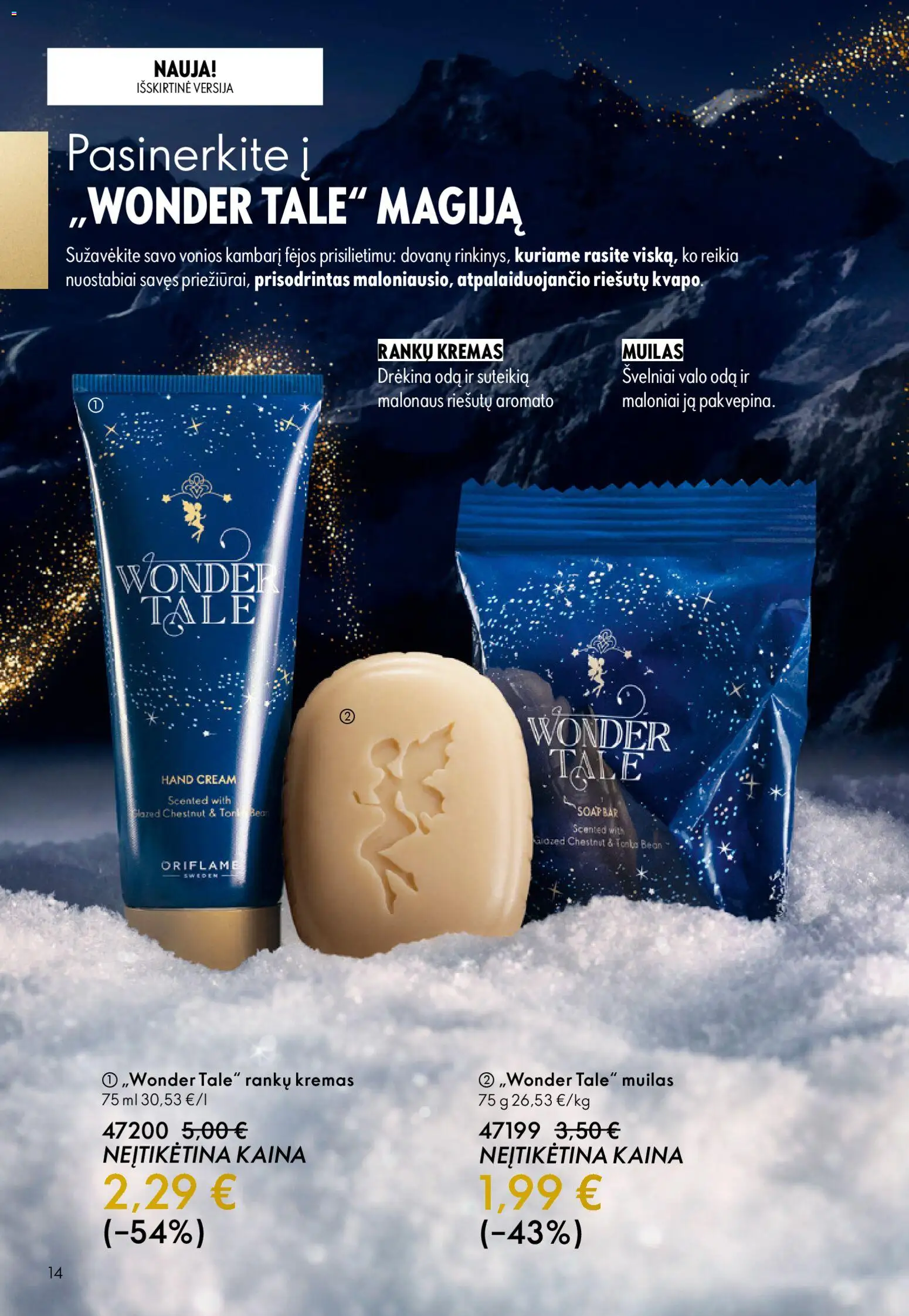 Oriflame akcijos nuo 19.11.2025 | Puslapis: 14 | Prekių: Kremas, Rankų kremas, Muilas