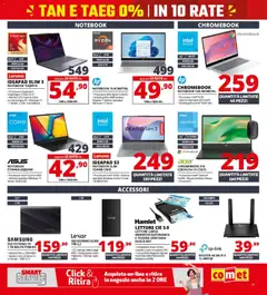 Anteprima del volantino Volantino Comet	 valido a partire dal 19.02.2026 | Pagina: 11 | Prodotti: Router, Monitor, Mouse, Samsung