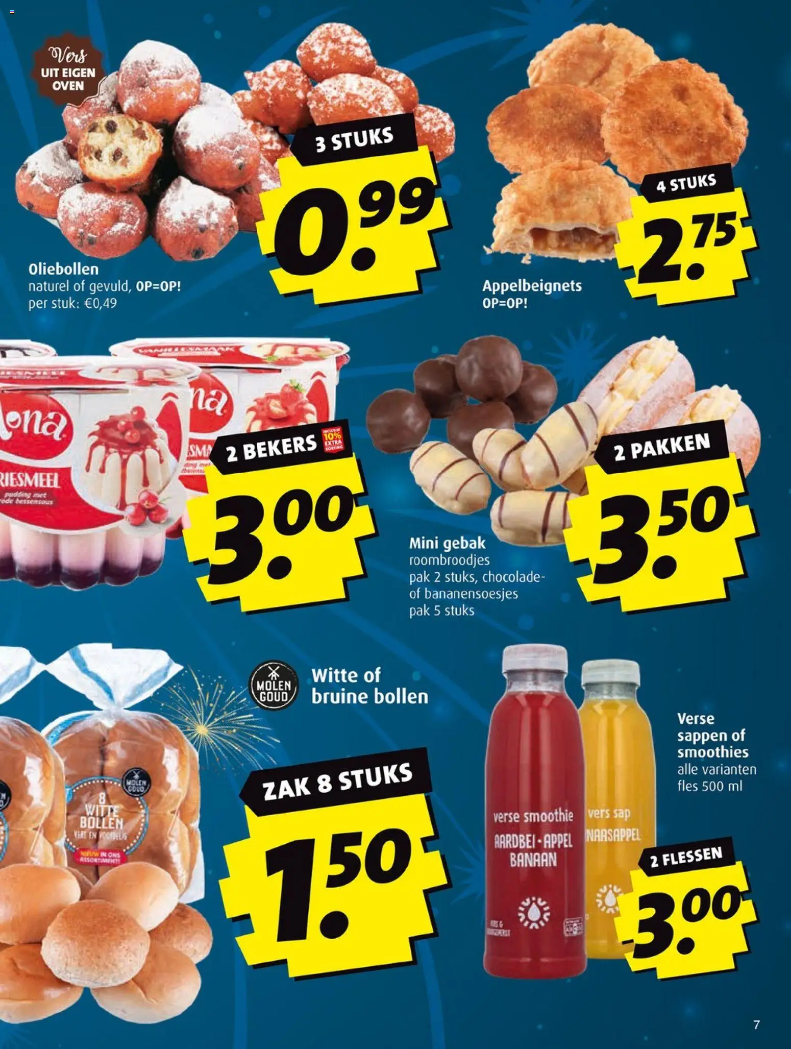 {H1} | Pagina: 7 | Producten: Sap, Zak, Oven, Banaan