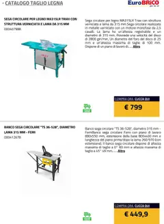 Anteprima del volantino Eurobrico Taglio Legna catalogo valido a partire dal 23.07.2025 | Pagina: 16