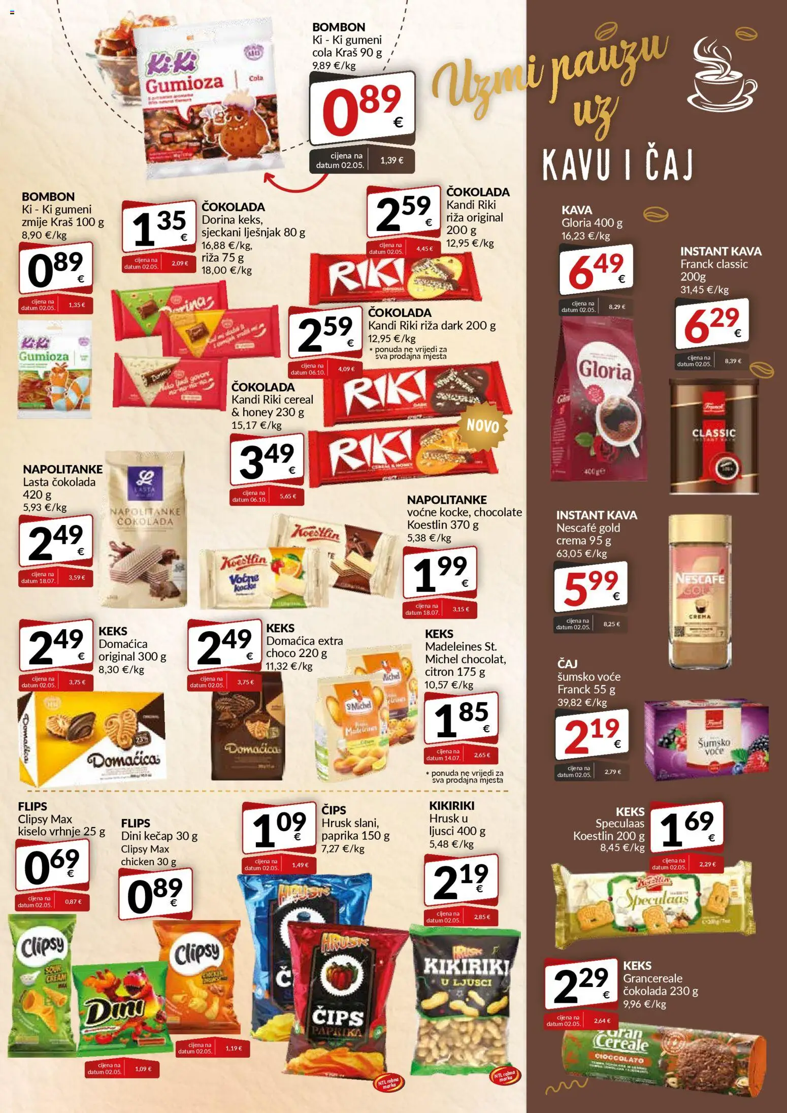 Bakmaz katalog | vrijedi od 30.10.2025 | Stranica: 5 | Proizvodi: Šumsko voće, Nescafe, Paprika, Keks