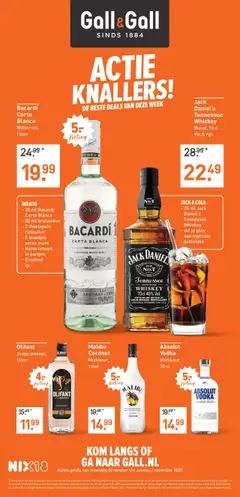 Absolut Vodka, Mixlikeur, 70 cl - Voorbeeld van een folder van Albert Heijn, geldig van 20.10.2025 | Pagina: 42