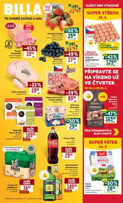 Náhled letáku Billa Velký leták od 22.04.2026