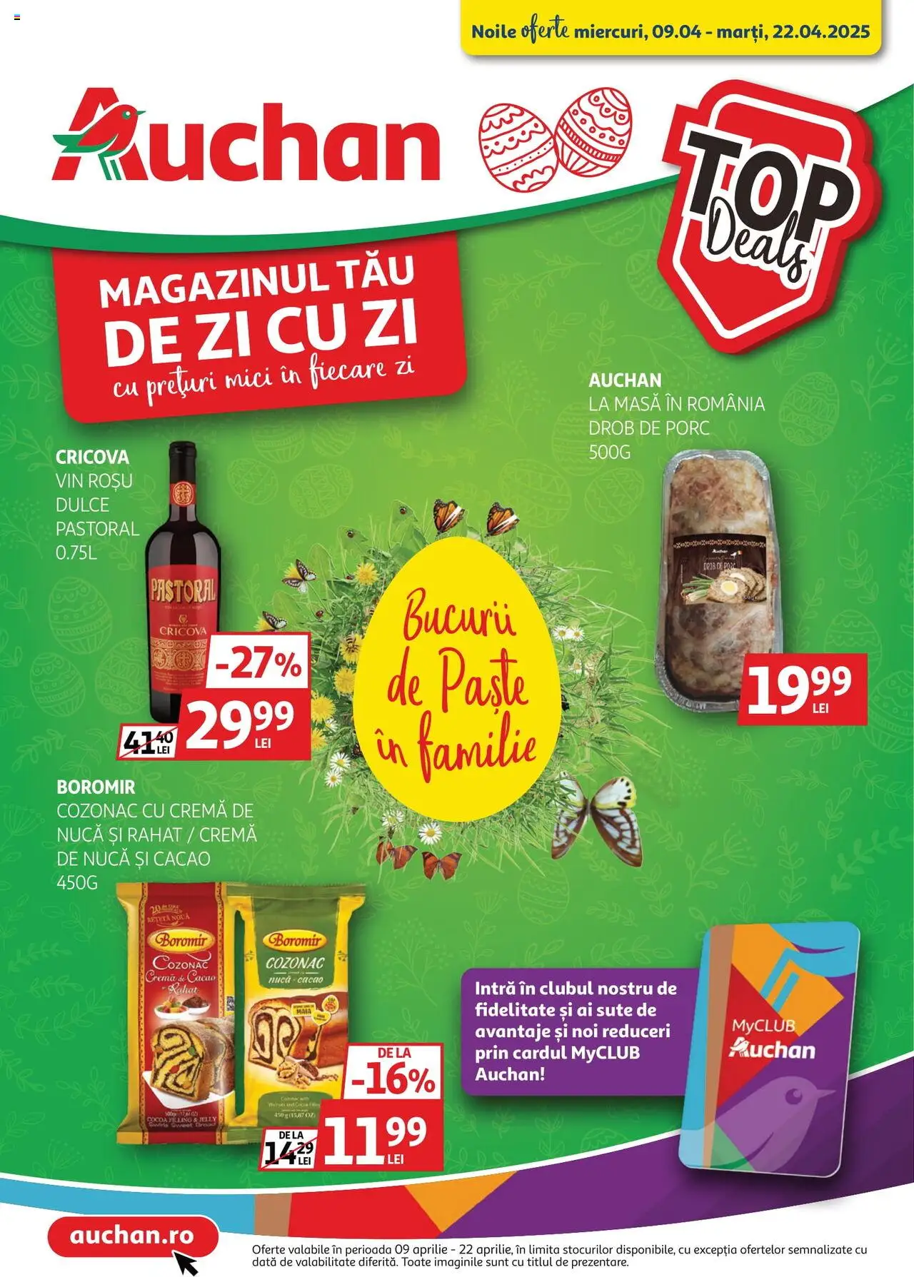 Catalog AUCHAN online 24.04.2025 Oferte, Revista Romania