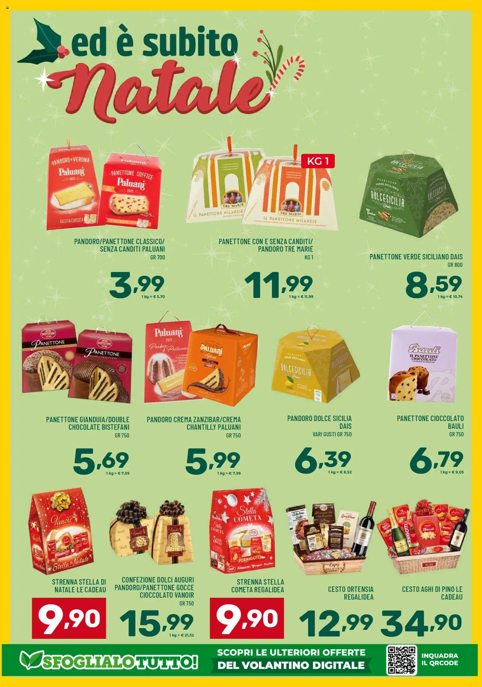 Volantino Il Centesimo del 25.11.2025 | Pagina: 2 | Prodotti: Crema, Cioccolato, Pandoro, Panettone