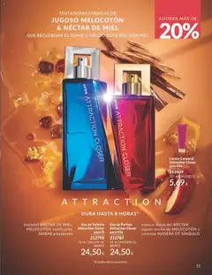 Loción Corporal Attraction Closer para Ella, 125 ml Loción Corporal Attraction Closer para Ella │ válido desde el 01.09.2025 | Página: 11 | Productos: Eau de toilette, Loción corporal, Eau de parfum, Néctar