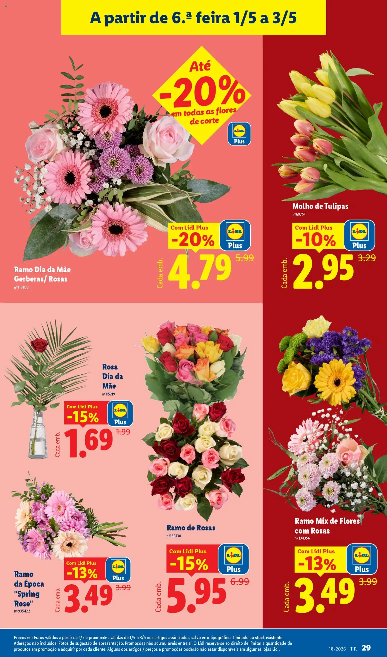 Lidl folheto │ válido de 27.04.2026 | Página: 29 | Produtos: Flores