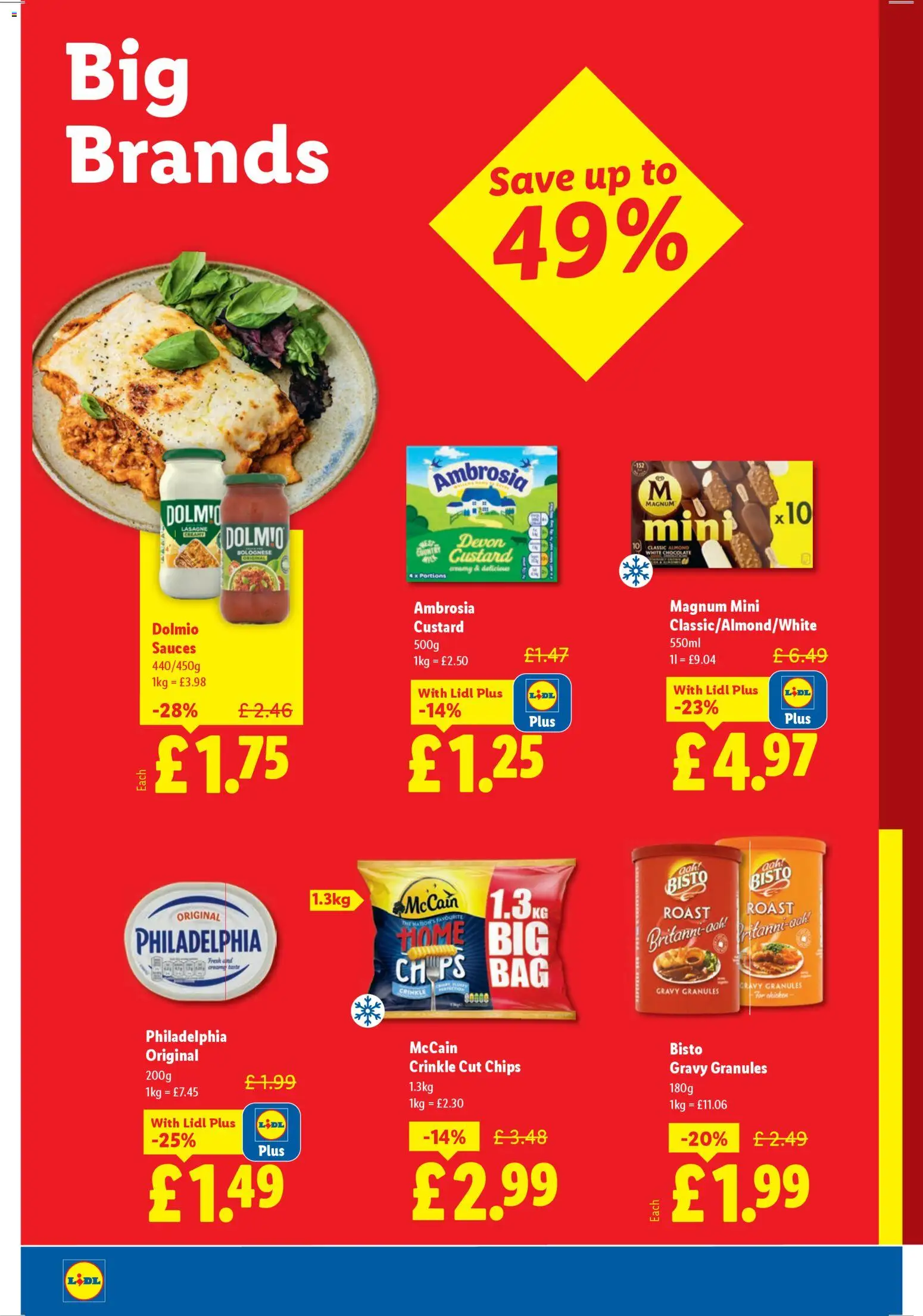 {H1} | Page: 6 | Products: Chicken, Chocolate, Luges, Chips