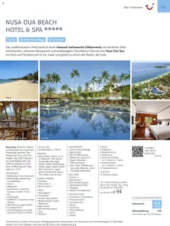 TUI Prospekt  Asien, Afrika, Orient & Indischer Ozean 2025/26 	 ab 01.11.2025 gültig | Seite: 113