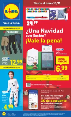 Vista previa Lidl folleto de bazar válido desde el 10.11.2025