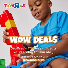 Toys R Us specials catalogue – valid from 13.02.2026