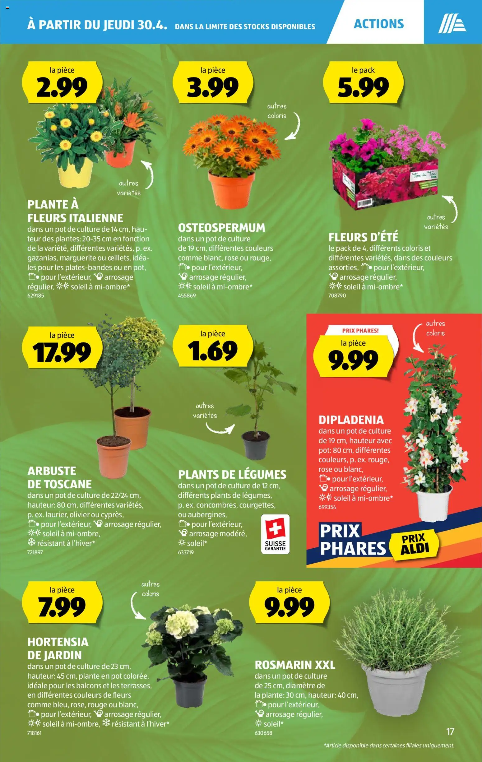 Aldi aktionen FR – gültig ab 30.04.2026 | Seite: 17 | Produkte: Rouge