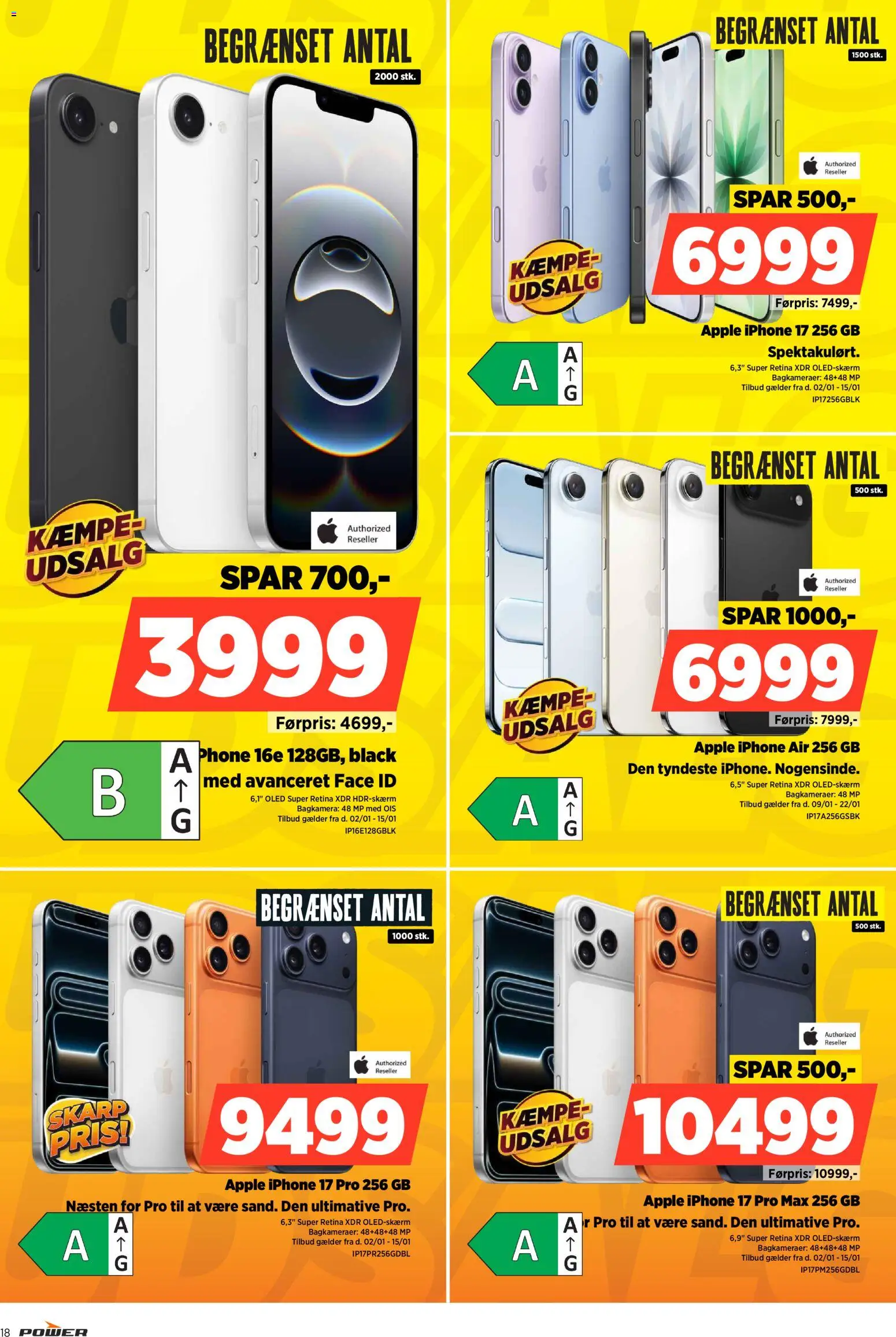 Power tilbudsavis – gyldig fra 09.01.2026 | Side: 18