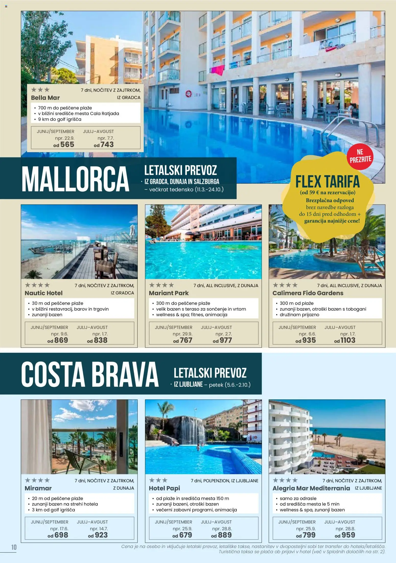 Novi Sonček katalog ponudbe – veljaven od 24.11.2025 | Stran: 10 | Izdelki: Bazen