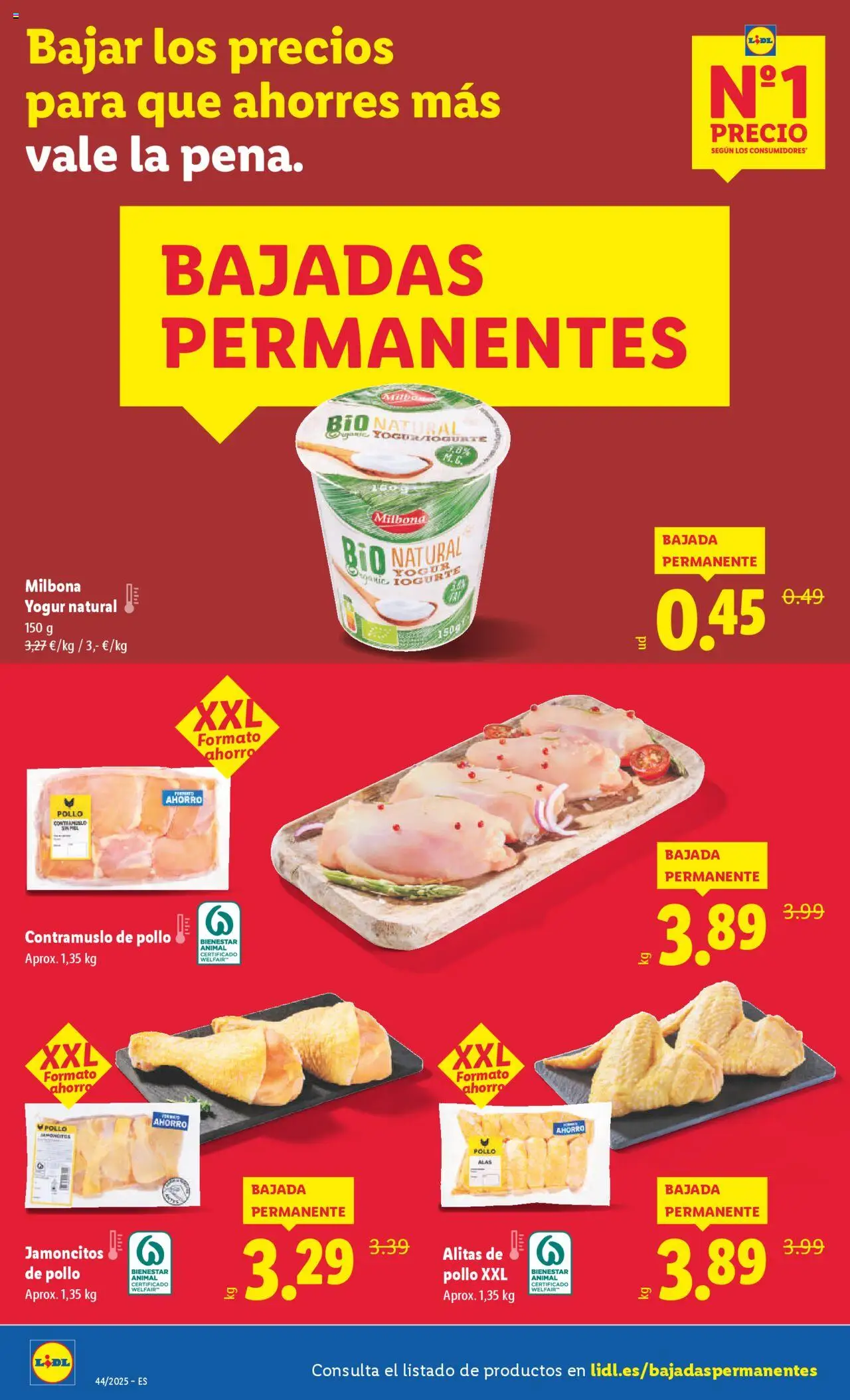 Lidl catálogo MAD │ válido desde el 27.10.2025 | Página: 2 | Productos: Yogur