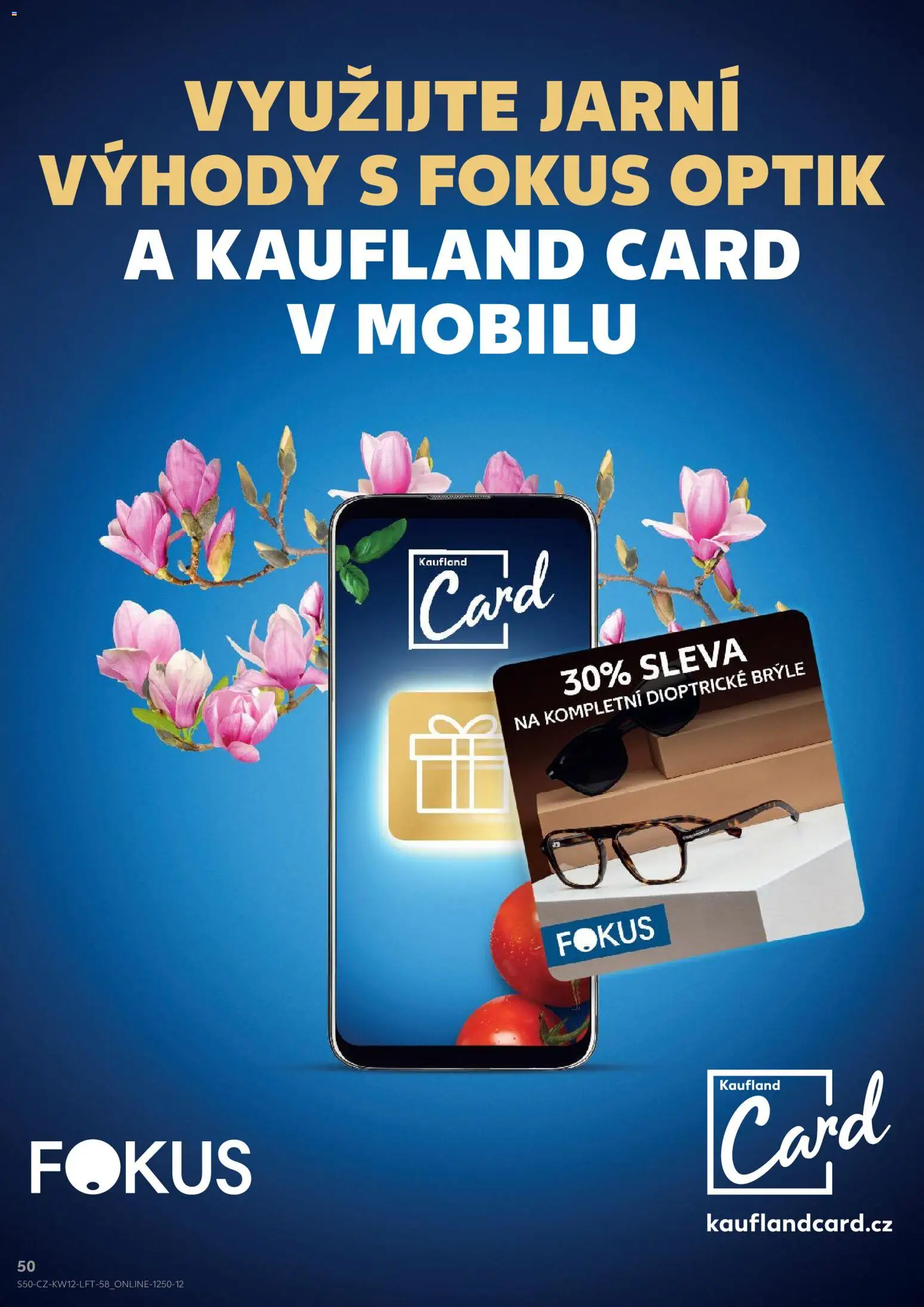 Kaufland leták - Plzeň Bory od 18.03.2026 | Strana: 50 | Produkty: Brýle