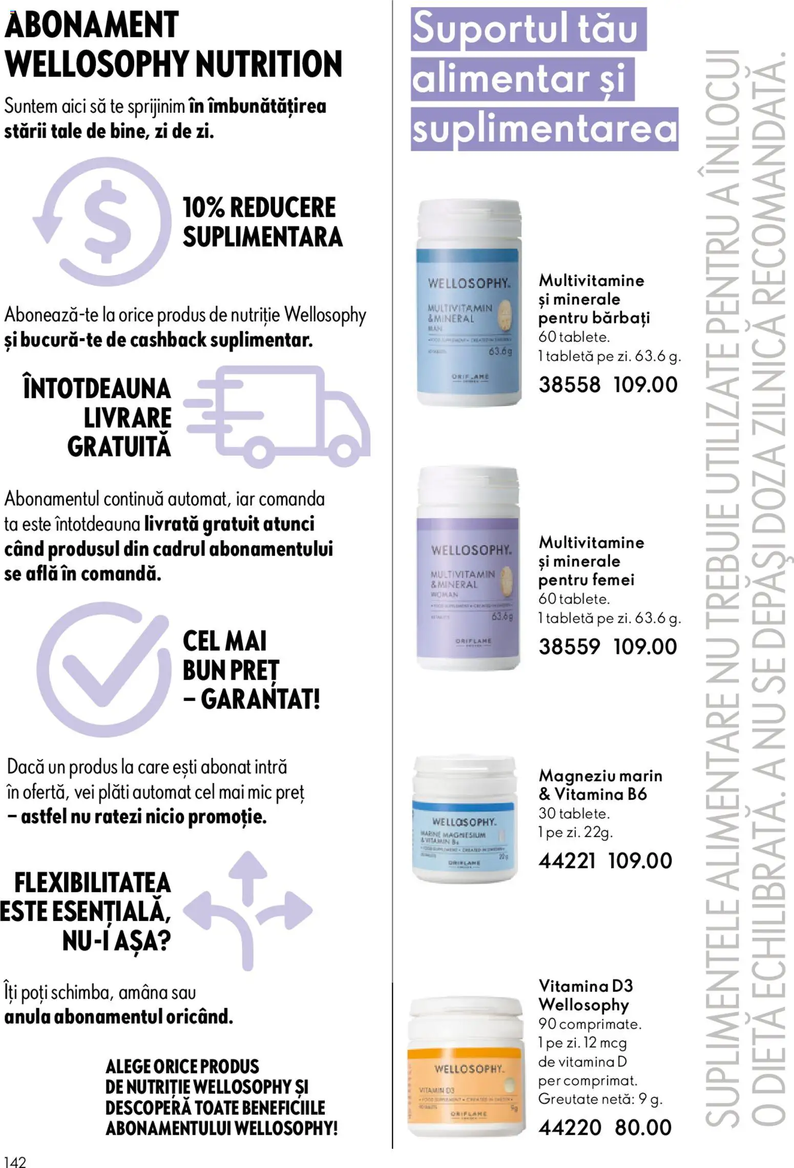 Noul catalog Oriflame – valabil de la 11.02.2026 | Pagină: 142 | Produse: Tabletă